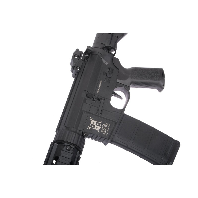 SUPER PAKET! AIRSOFT ELEKTRO PUŠKA DELTA ARMORY M4 AR15 CHARLIE SILENT OPS 9