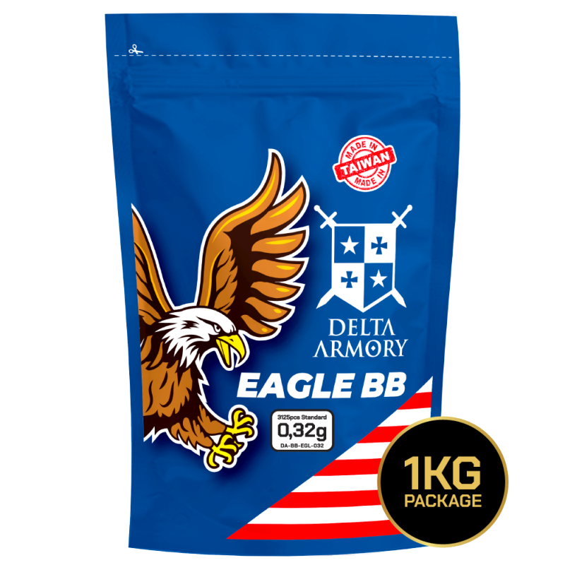 AIRSOFT BB KROGLICE DELTA ARMORY EAGLE 0,32G 1KG
