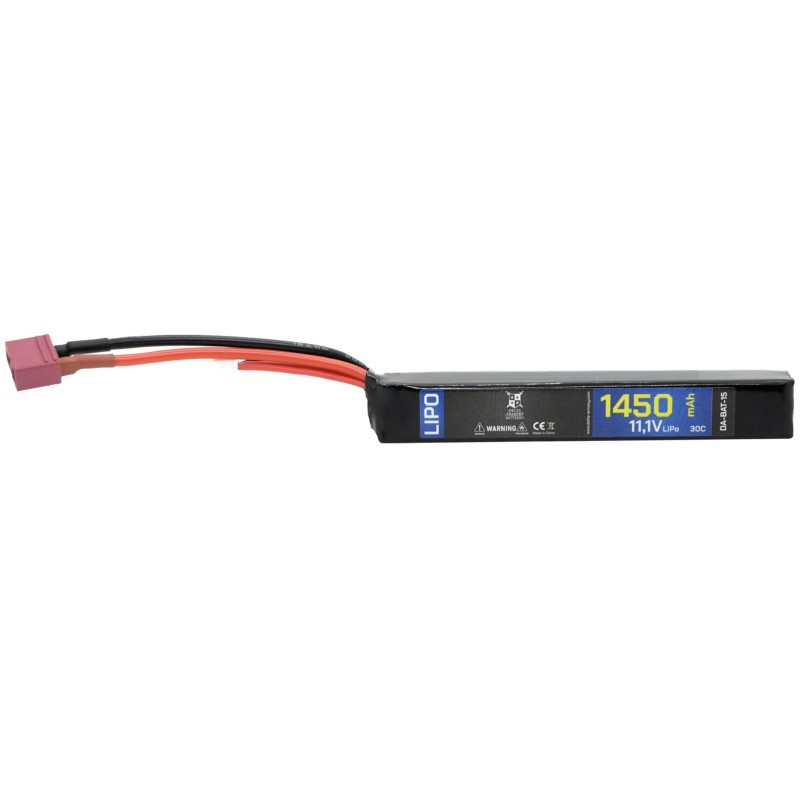 AIRSOFT BATERIJA LIPO 11,1V 1450MAH 30C T-PLUG DELTA ARMORY