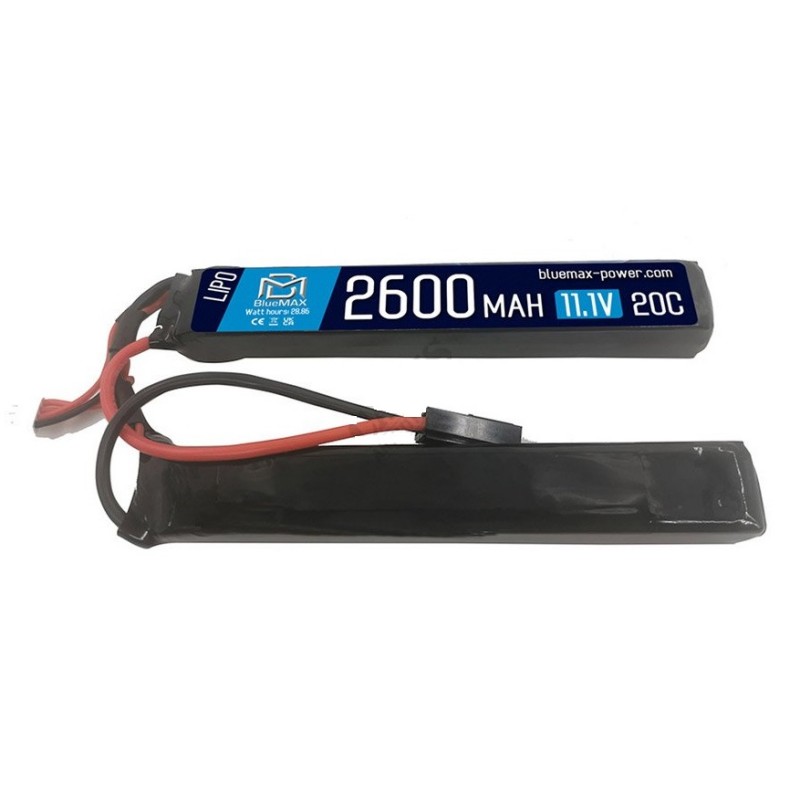 AIRSOFT BATERIJA LIPO 11,1V 2600MAH 20C NUNCHUCK TAMIYA BLUEMAX
