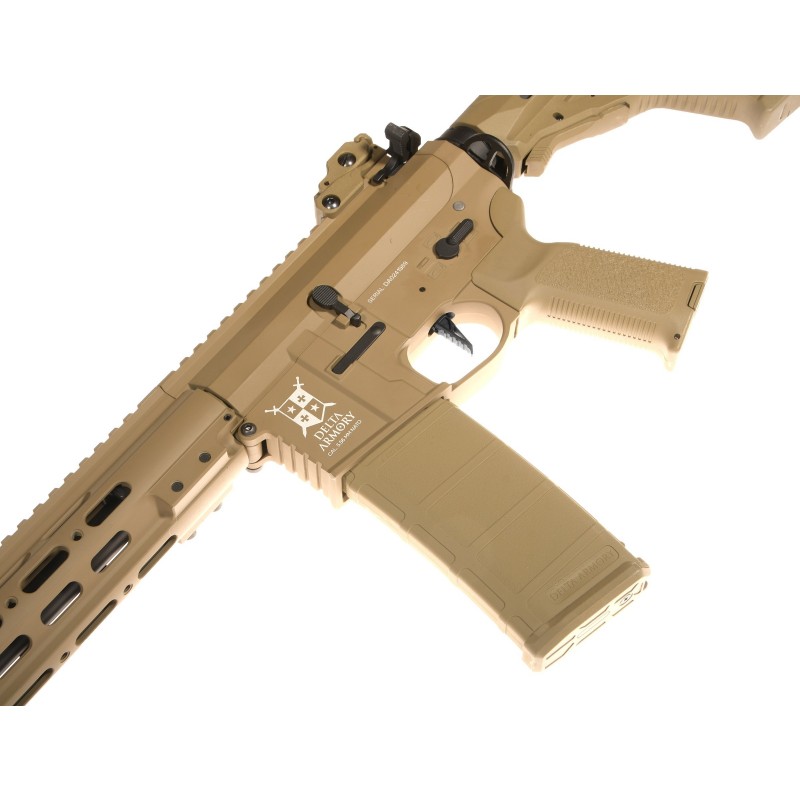 AIRSOFT ELEKTRO PUŠKA DELTA ARMORY M4 AR15 Eagle Tempest 1 Alpha Full Tan