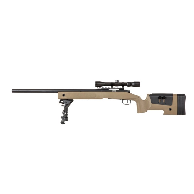 AIRSOFT OSTROSTRELNA PUŠKA SPECNA ARMS SA-S02 CORE TAN SET