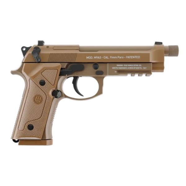 AIRSOFT TRZAJNA PLINSKA PIŠTOLA BERETTA M9A3 CO2 UMAREX