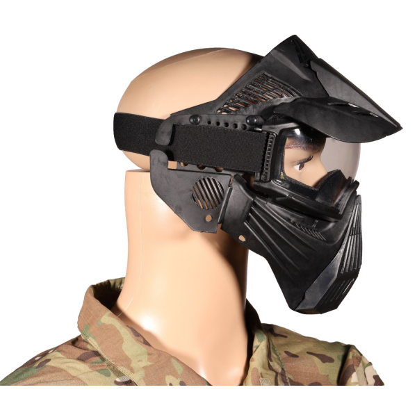 AIROSFT ZAŠČITNA MASKA GUARDIAN ČRNA