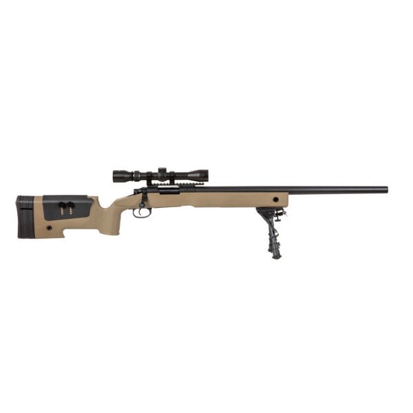 AIRSOFT OSTROSTRELNA PUŠKA SPECNA ARMS SA-S02 CORE TAN SET