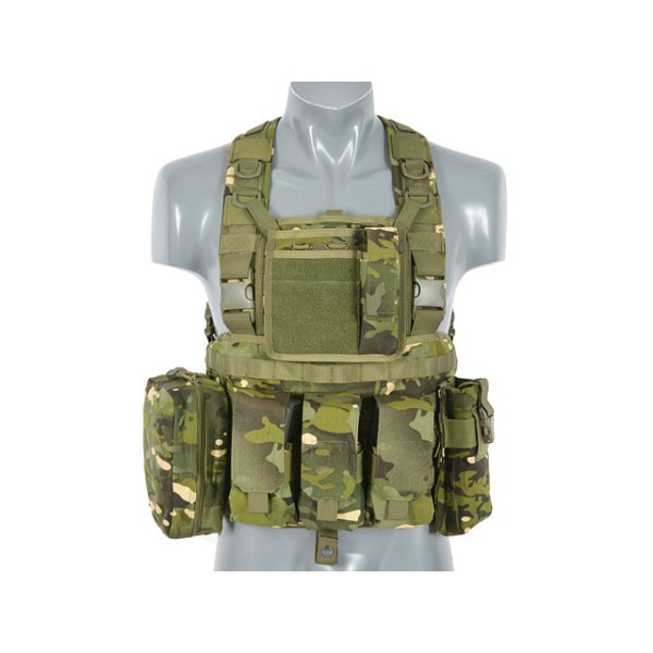 TAKTIČNI JOPIČ CHEST RIG HARNESS 8F CAMO