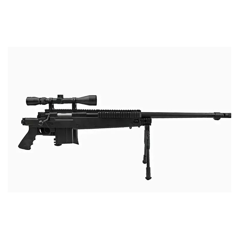 AIRSOFT OSTROSTRELNA PUŠKA WELL MB4408D SET