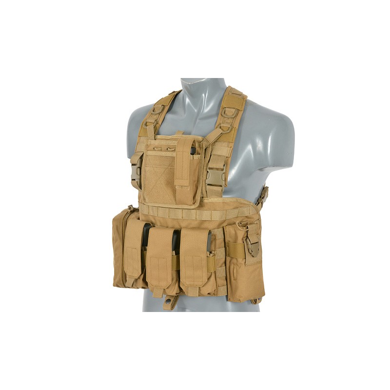 TAKTIČNI JOPIČ CHEST RIG HARNESS 8F COYOTE