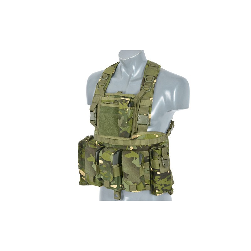 TAKTIČNI JOPIČ CHEST RIG HARNESS 8F CAMO