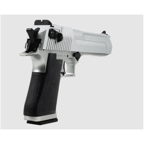 AIRSOFT TRZAJNA PLINSKA PIŠTOLA DESERT EAGLE CO2 FULL AVTO CROM