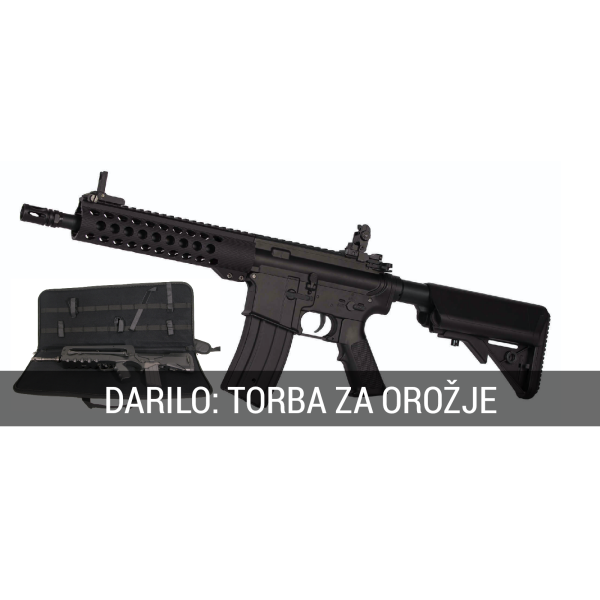 AIRSOFT ELEKTRO PUŠKA 6612 M4 GE FULL METAL + DARILO