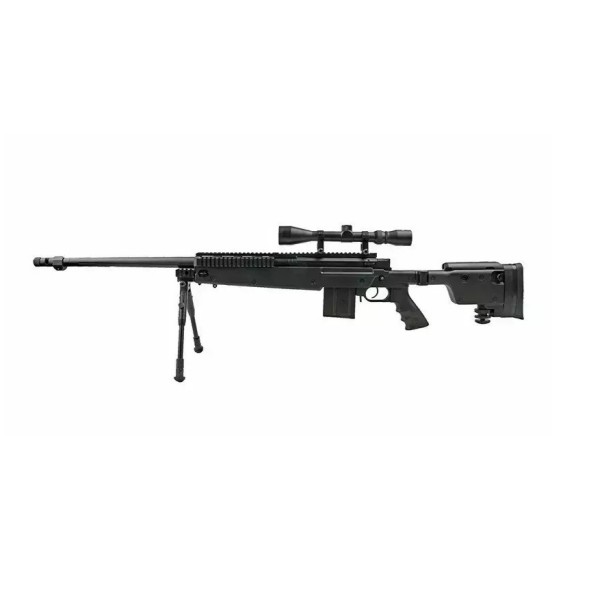 AIRSOFT OSTROSTRELNA PUŠKA WELL MB4408D SET