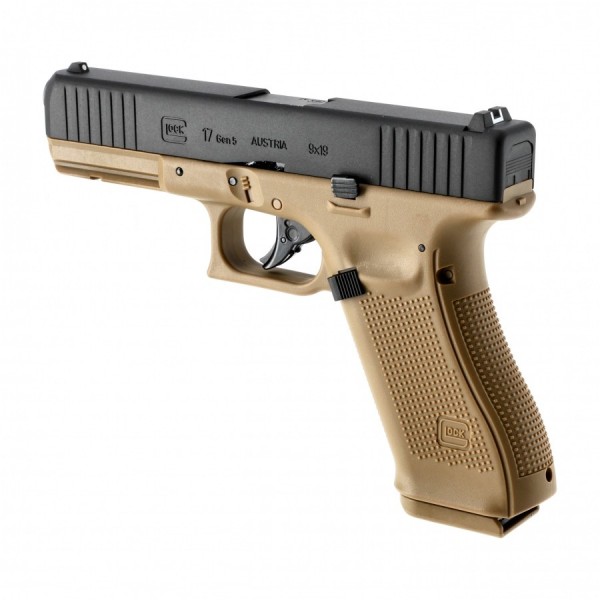 AIRSOFT TRZAJNA PLINSKA PIŠTOLA UMAREX GLOCK 17 GEN 5 CO2 COYOTE