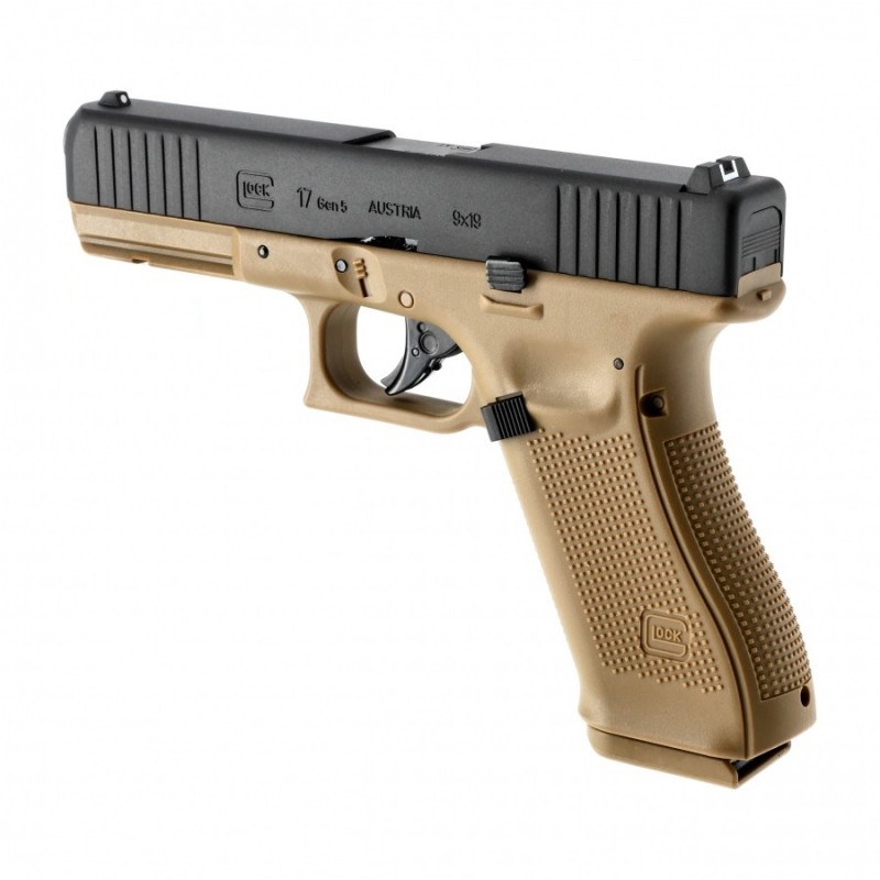 AIRSOFT TRZAJNA PLINSKA PIŠTOLA UMAREX GLOCK 17 GEN 5 CO2 COYOTE