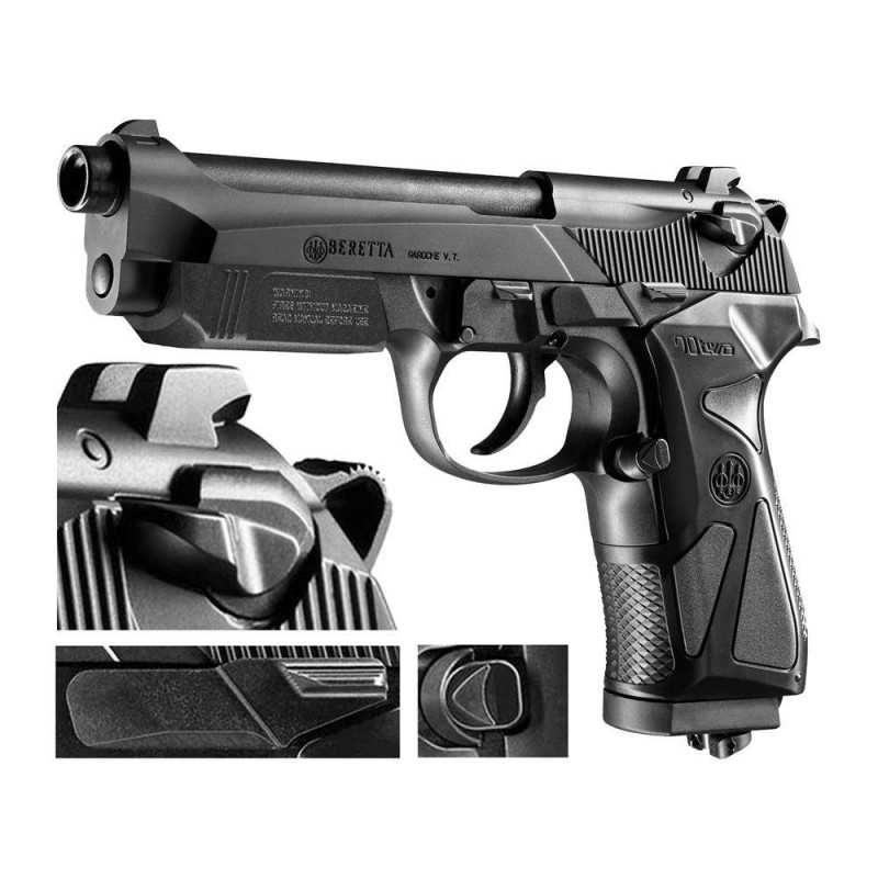 AIRSOFT TRZAJNA PLINSKA PIŠTOLA BERETTA  90 TWO CO2 UMAREX
