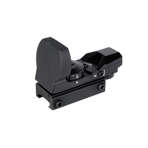 AIRSOFT OPTIČNI MERILEC RED DOT HOLO 1X30 RED/GREEN BLACK STAR