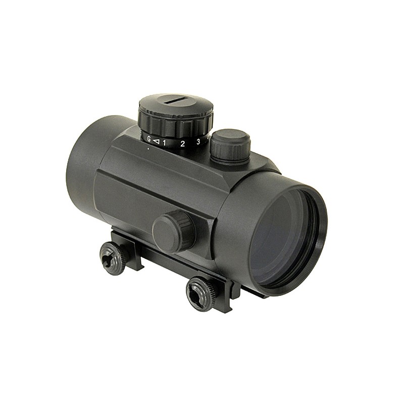 AIRSOFT OPTIČNI MERILEC RED DOT 1X40 RED/GREEN BLACK STAR