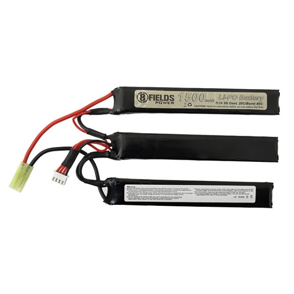 AIRSOFT BATERIJA FIELDS 11.1V 1500 MAH 20-40C LI-PO