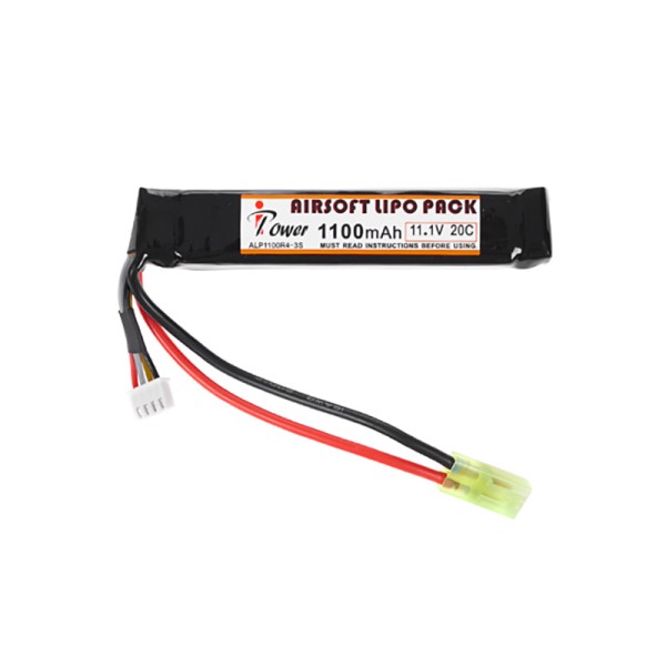 AIRSOFT BATERIJA IPOWER11.1V 1100 MAH 20C LI-PO