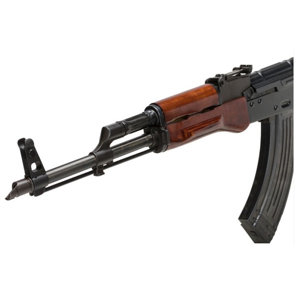 AIRSOFT ELEKTRO PUŠKA E&L AKM 47 FULL METAL REAL WOOD