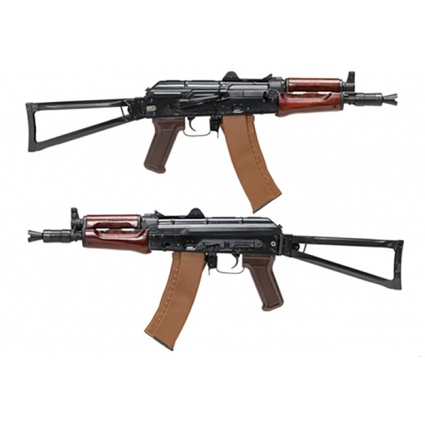 AIRSOFT ELEKTRO PUŠKA E&L AKM 47 U FULL METAL REAL WOOD