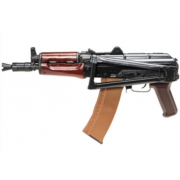 AIRSOFT ELEKTRO PUŠKA E&L AKM 47 U FULL METAL REAL WOOD