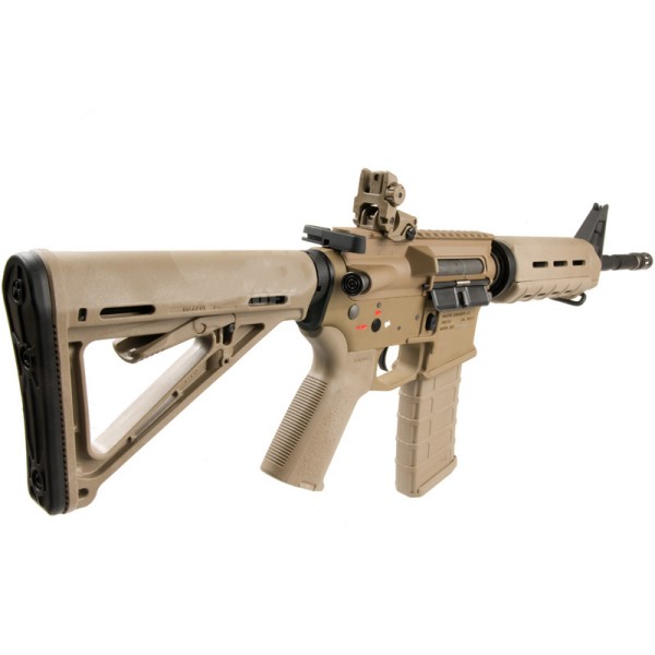 AIRSOFT ELEKTRO PUŠKA G&P M4 CARBINE MOE TAN FULL METAL