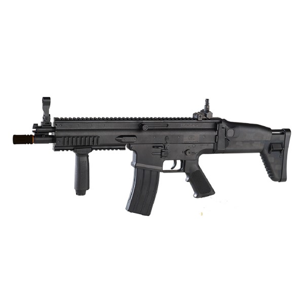 IZDELEK MESECA! AIRSOFT VZMETNA PUŠKA FN SCAR L BLACK COLOR PAKET