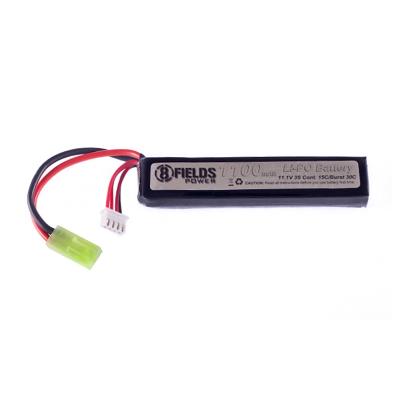 AIRSOFT BATERIJA FIELDS 11.1V 1100 MAH 15-30C LI-PO