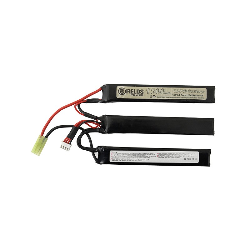 AIRSOFT BATERIJA FIELDS 11.1V 1500 MAH 20-40C LI-PO