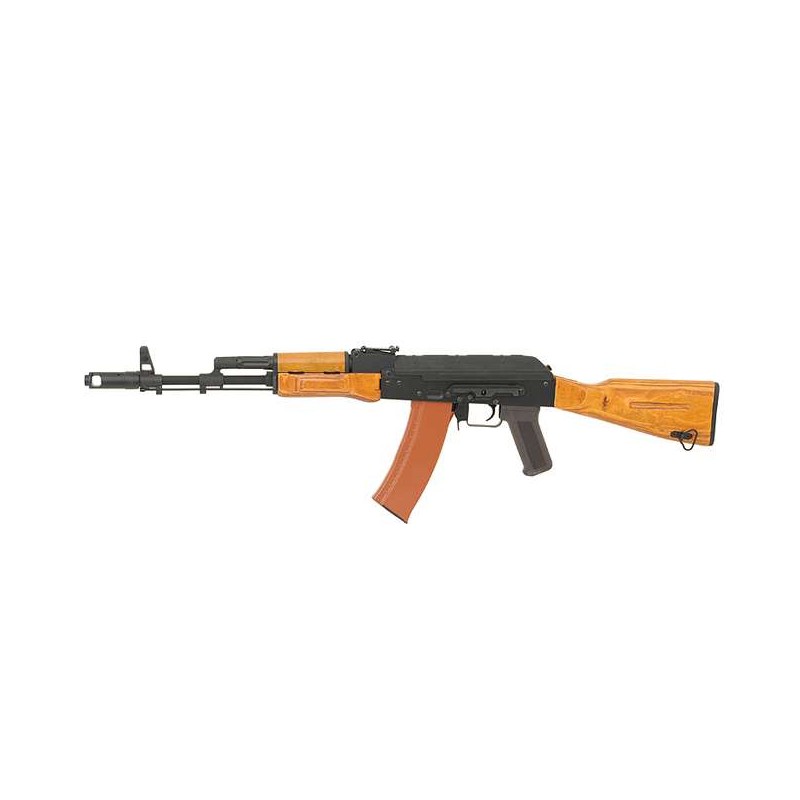 AIRSOFT ELEKTRO PUŠKA CYMA AKM 74 FULL METAL REAL WOOD