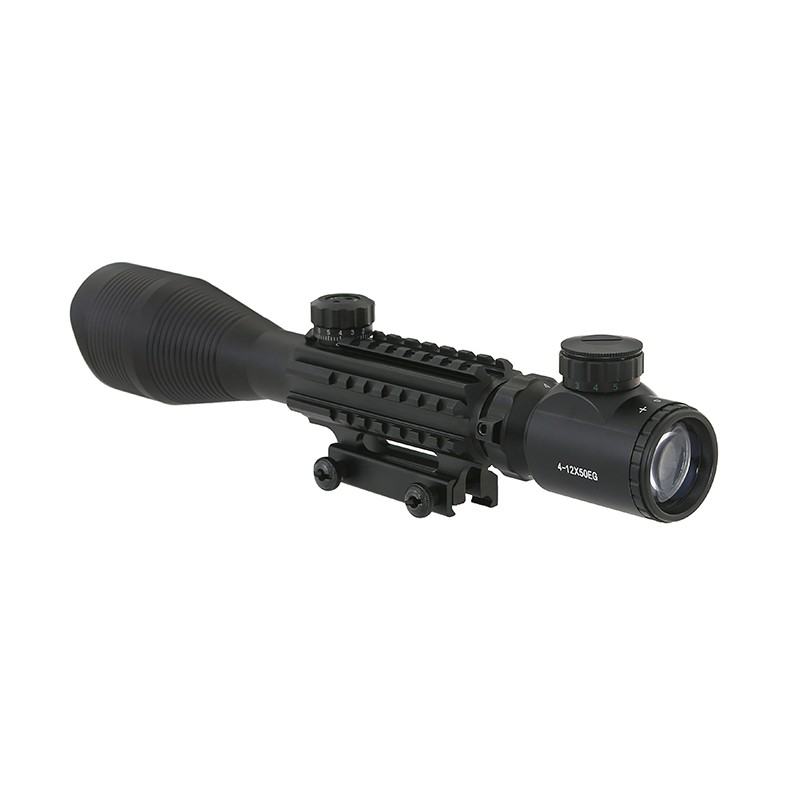 AIRSOFT STRELNI DALJNOGLED SCOPE 4-12X50 ILUMINACIJA