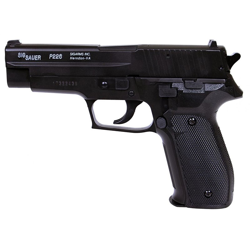 AIRSOFT VZMETNA PIŠTOLA SIG SAUER P226 BLACK TACTICAL